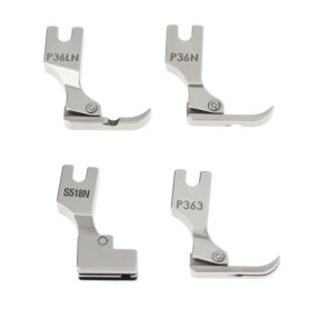 Lot de 4 Pieds-de-biche pour Fermeture Éclair eMagTech - Compatible BROTHER et SINGER