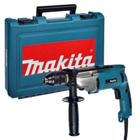 Perceuse à percussion Makita HP2071 - 1010 W, robuste et performante