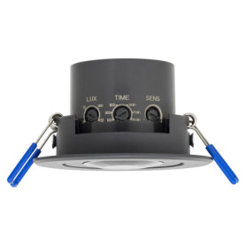 Détecteur de Mouvement Encastré SEBSON - Programmable et Orientable, Portée 8m