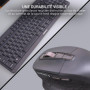 CHERRY Stream Desktop Ultimate - Ensemble Clavier et Souris Ergonomique sans Fil AZERTY