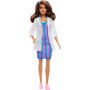 Coffret Barbie Docteur avec Poupée et Accessoires Amovibles