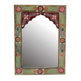 Miroir mural DKD Home Decor Floral Multicouleur Bois MDF (41 x 2 x 56 cm) 73,99 €