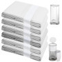 Lot de 6 Recharges Anti-Odeur pour Poubelle à Couches - 16L, Blanc