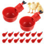 Lot de 16 Abreuvoirs Automatiques pour Poules et Oiseaux