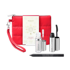 Coffret Maquillage Mini KIKO Milano Snow-Kissed avec Mascara et Enlumineur