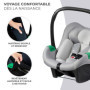 Siège Auto Kinderkraft MINK PRO i-Size avec Base Isofix - Sécurité et Confort pour Bébé