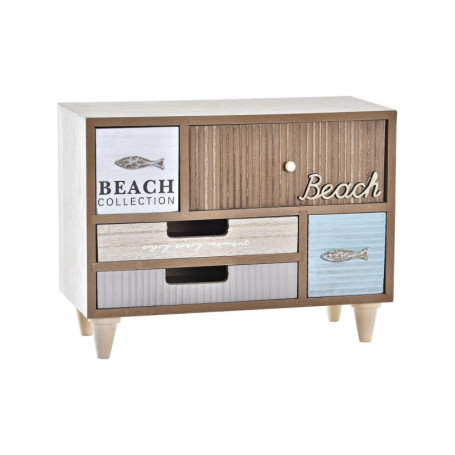 Boîte à bijoux DKD Home Decor Bois Plage (29 x 14 x 22 cm) 142,99 €