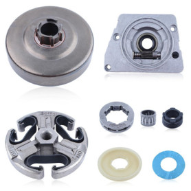 Kit d'Embrayage et Pompe à Huile pour Tronçonneuse Husqvarna
