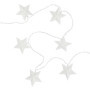 Guirlande Lumineuse Étoiles en Papier Blanc avec LED Chaud - Lights4fun