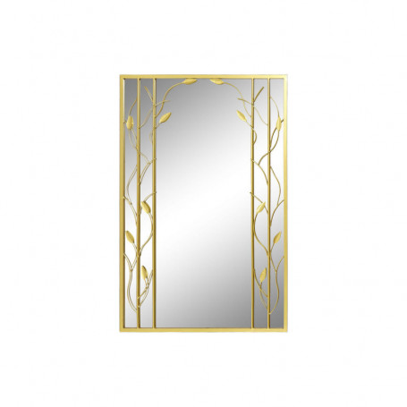 Miroir mural DKD Home Decor Miroir Doré Métal Feuille d'une plante (60 x 2 x 90 88,99 €