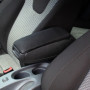 Accoudoir Central Rembourré pour Alfa Romeo MiTo - Noir avec Compartiment