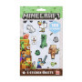 Pack de 100 autocollants Minecraft multicolores