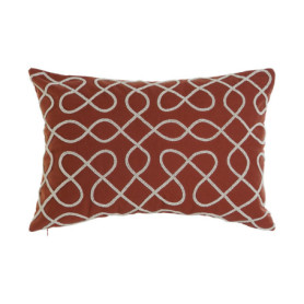 Housse de Coussin en Coton Terracotta 60x40 cm