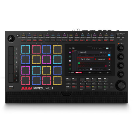 Akai Professional MPC Live III - Centre de Production Musicale Portable avec Pads et Écran Tactile