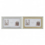 Cadre photo DKD Home Decor Luxury Verre Argenté Doré PS Traditionnel (46,5 x 2 x 51,99 €