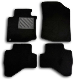 Tapis de Sol Antidérapants sur Mesure pour Peugeot 107 (2007-2014) - Noir