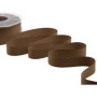 Ruban Décoratif Gros Grain Furlanis - Marron, 20 mm x 20 m pour Emballage et Fêtes