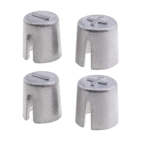 Adaptateurs de Borne de Batterie ECSiNG - 2 Paires pour Connexion Sécurisée