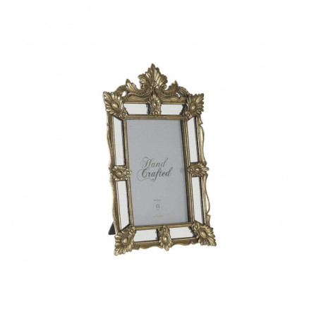 Cadre photo DKD Home Decor Miroir Champagne Verre Résine Shabby Chic (16 x 2 x 2 22,99 €