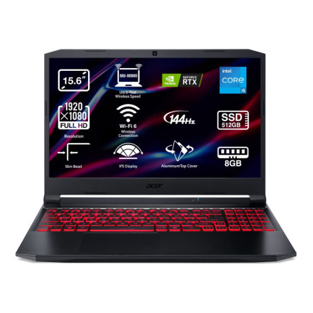 Acer Nitro 5 AN515-57 - PC Portable Gaming 15.6" Full HD avec RTX 3050