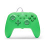 Manette Filaire Améliorée PowerA pour Nintendo Switch - Vert Écume
