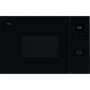 AEG Micro-ondes Encastrable 20L avec Gril et Écran LED - Noir Acier Inoxydable