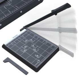 Massicot A4 PORTENTUM avec Équerre Magnétique et Base Antidérapante