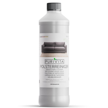 Purivita Nettoyant Tissus d'Ameublement 750ML - Détachant pour Canapés et Tapis