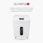 Destructeur de Documents Olympia PS 54 CC Pro - Sécurité P-4 pour Bureau