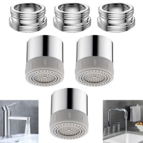 Mousseur de Robinet Cuisine avec 2 Modes et Adaptateurs M22/M24