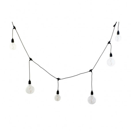Guirlande lumineuse LED DKD Home Decor Noir E27 (12 x 25 x 650 cm) 128,99 €
