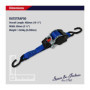Sangle à Cliquet Rétractable Spear & Jackson 50 mm x 3 m - Arrimage Efficace