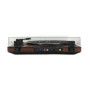 Platine Vinyle Bluetooth RLINE en Noyer Brillant - Lecteur 33/45 Tours avec Pré-amplificateur