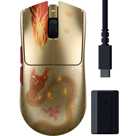 Razer Viper V3 Pro - Souris Gaming Ultra-légère pour e-Sport - Design Dragon Lore