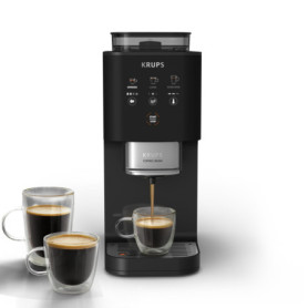 KRUPS Coffee Crush Extra - Machine à café à grains ultra compacte et facile à nettoyer