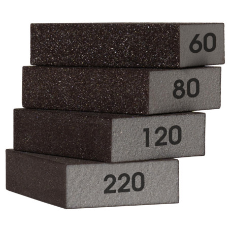 Lot de 4 Blocs de Ponçage Humides et Secs - Furniture Clinic