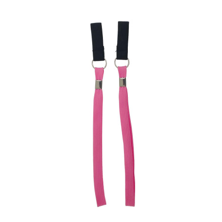 Sangles de Poignet Dragonnes Roses pour Canne ou Bâton de Marche