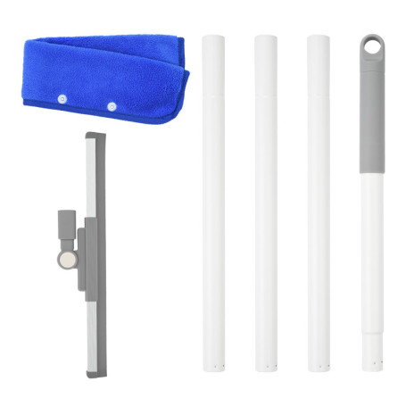 Raclette OTraki Large 36 cm avec Manche Réglable pour Sol et Douche