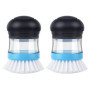 Brosse à Vaisselle avec Distributeur de Liquide - Lot de 2 MR.SIGA