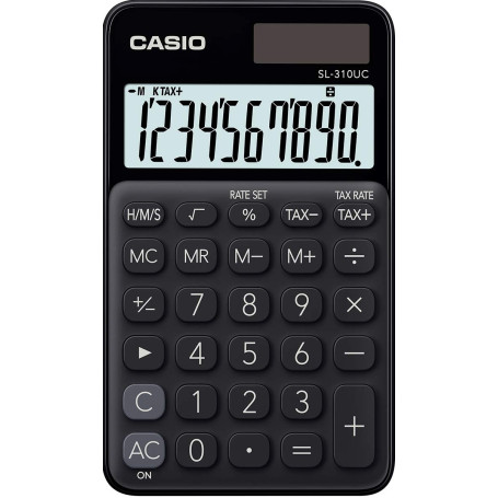 Calculatrice Casio SL-1000SC Noir - Précision et Élégance
