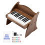 Clavier de Piano Électronique en Bois pour Enfants - 25 Touches Musicales VEVOR