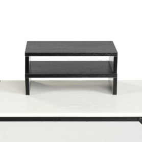 Surélévateur de Bureau Noir Modulable - Lot de 2 par FurnitureR