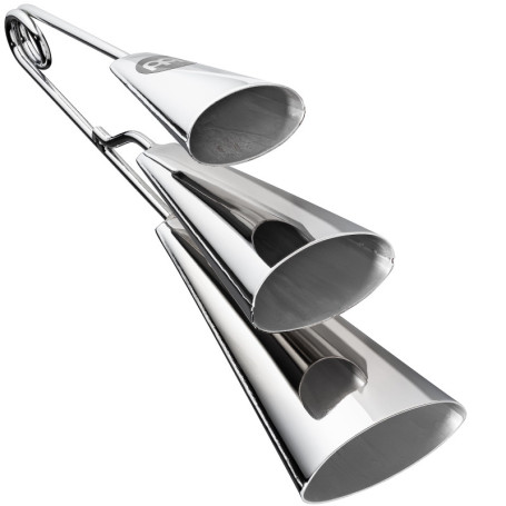 Cloche Agogo Triple Meinl Percussion pour Samba et Musique Latine