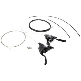 Levier Shimano Altus ST-EF500 EZ Fire Plus 3x7 Vitesses Noir