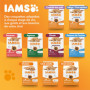 IAMS Croquettes Anti-Boules de Poils pour Chats Adultes - Poulet Frais - 3 kg