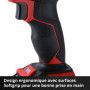 Perceuse Visseuse à Percussion Sans Fil Einhell TE-CD 18/40 Li-i +64 avec 2 Batteries et Accessoires