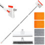 Balai Nettoyeur Télescopique Chilymes pour Murs et Plinthes - 135 cm