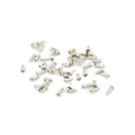 Vis Autotaraudeuses en Acier Inoxydable - 50 Pcs M1.2 x 3mm Tête Ronde