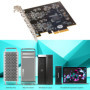 Carte PCIe Sonnet Allegro USB-C 4 Ports pour Mac et PC