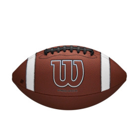 Ballon de Football WILSON GST SpeedSkin Heir - Cuir Marron Taille Officielle